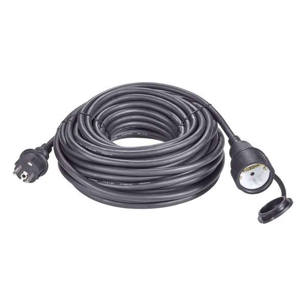 Renkforce 1373173 Stroom Verlengkabel 16 A Zwart 20.00 m Renkforce 1373173 Stroom Verlengkabel 16 A Zwart 20.00 m
