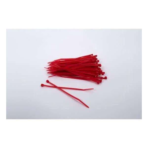 1000 stuks Rode kabelbinders 3.6mm x 140mm (099.0368) 1000 stuks Rode kabelbinders 3.6mm x 140mm (099.0368)