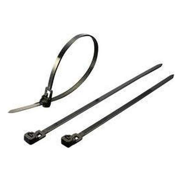 TRU COMPONENTS 1592884 TC-HV-500BK203 Kabelbinder 500 mm 8.50 mm Zwart Hersluitbaar 100 stuk(s) TRU COMPONENTS 1592884 TC-HV-500BK203 Kabelbinder 500 mm 8.50 mm Zwart Hersluitbaar 100 stuk(s)