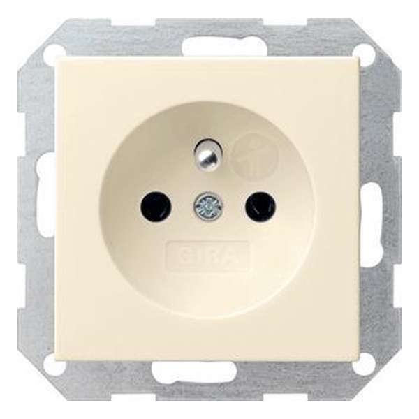 GiraSysteem 55Wandcontactdoos (schakelmateriaal)48501 GiraSysteem 55Wandcontactdoos (schakelmateriaal)48501