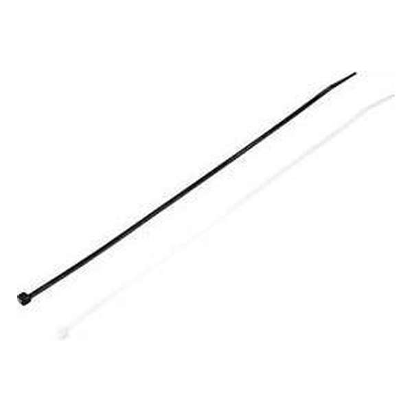 TRU COMPONENTS 1572053 Assortiment kabelbinders 300 mm 3.60 mm Zwart, Natuur 400 stuk(s)