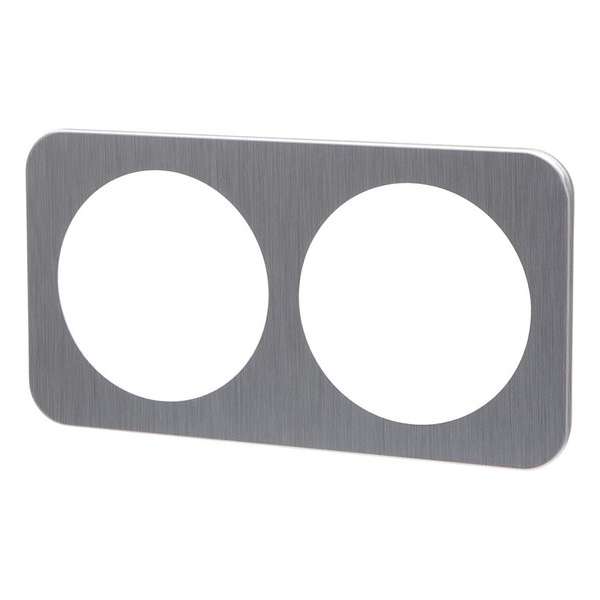 Afdekraam - Aigi Jura - 2-voudig - Rond - Aluminium - Zilver Afdekraam - Aigi Jura - 2-voudig - Rond - Aluminium - Zilver