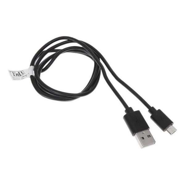 TNB - Micro-USB-oplaadkabel - 1 m - Zwart TNB - Micro-USB-oplaadkabel - 1 m - Zwart