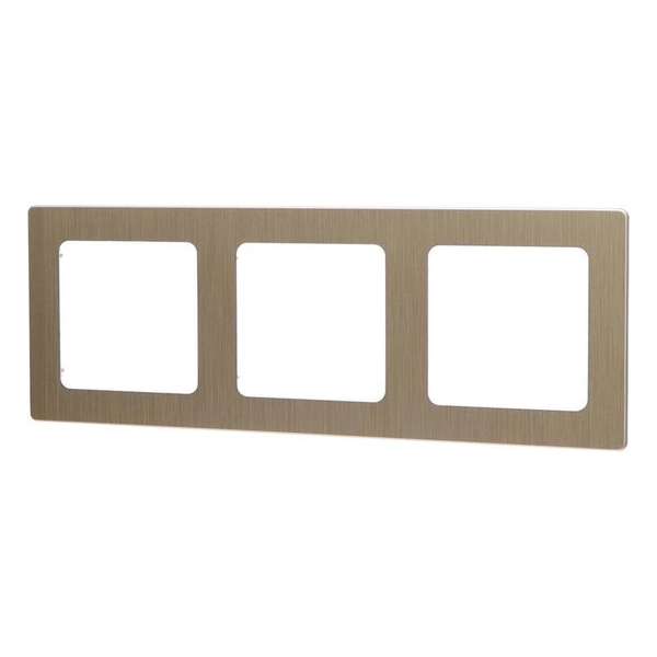 Afdekraam - Igory Jura - 3-voudig - Vierkant - Aluminium - Goud Afdekraam - Igory Jura - 3-voudig - Vierkant - Aluminium - Goud