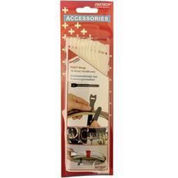 FASTECH® 803-010 Klittenband kabelbinder Om te bundelen Haak- en lusdeel (l x b) 300 mm x 16 mm Wit 10 stuk(s) FASTECH® 803-010 Klittenband kabelbinder Om te bundelen Haak- en lusdeel (l x b) 300 mm x 16 mm Wit 10 stuk(s)