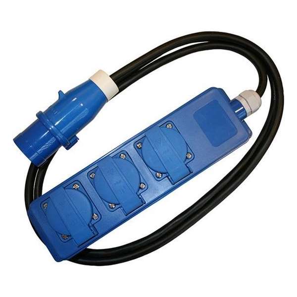 Quatro unit + CEE-stekker + 1.5m npr 3x1.5mm² Quatro unit + CEE-stekker + 1.5m npr 3x1.5mm²