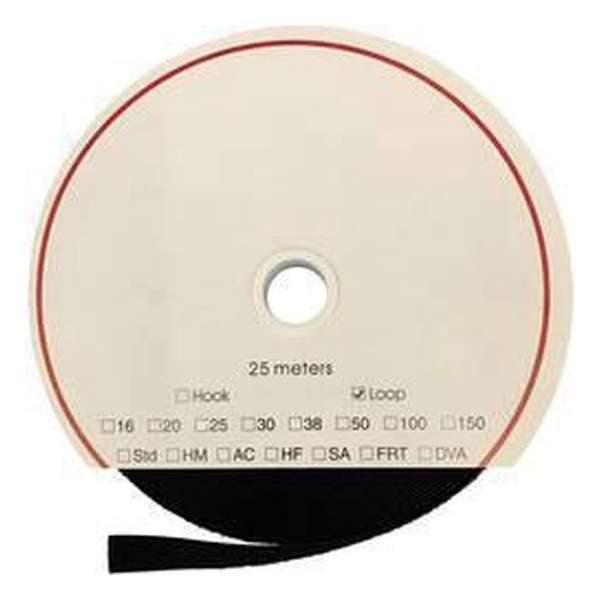 FASTECH® T0203099990325 Klittenband Om vast te plakken Hotmelt Lusdeel (l x b) 25000 mm x 30 mm Zwart 25 m FASTECH® T0203099990325 Klittenband Om vast te plakken Hotmelt Lusdeel (l x b) 25000 mm x 30 mm Zwart 25 m