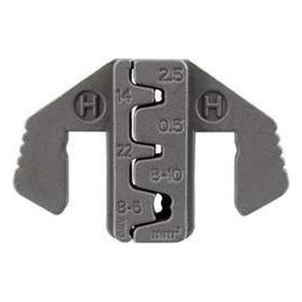 TOOLCRAFT PLE-0H Krimp-onderdelen Crimp-element voor platte stekker/D-sub-stekker Geschikt voor merk: TOOLCRAFT PZ-500 TOOLCRAFT PLE-0H Krimp-onderdelen Crimp-element voor platte stekker/D-sub-stekker Geschikt voor merk: TOOLCRAFT PZ-500