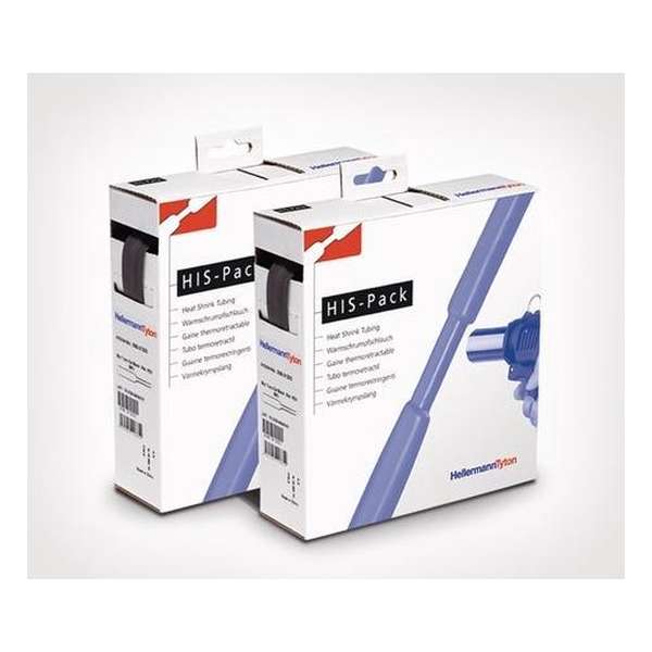 HellermannTyton 300-30120 Krimpkous zonder lijm Zwart 1.20 mm 0.60 mm Krimpverhouding:2:1 10 m HellermannTyton 300-30120 Krimpkous zonder lijm Zwart 1.20 mm 0.60 mm Krimpverhouding:2:1 10 m