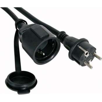 Verlengkabel rubber 5 m - 3g2.5 - randaarde