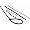 Kabelbinders / Ty-raps / Bundelbandjes, zwart, 4,5x180mm,100 stuks