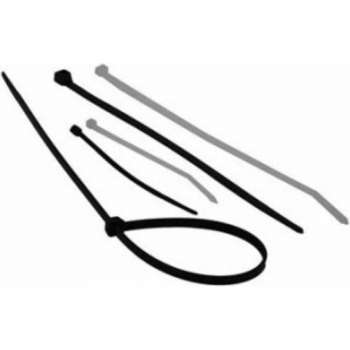 Kabelbinders / Ty-raps / Bundelbandjes, zwart, 4,5x180mm,100 stuks