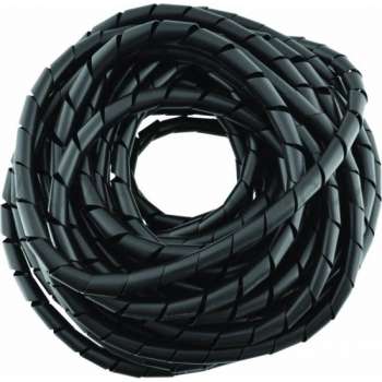 Spiral wrap kabelgeleider zwart -  bundel diameter: 28 - 280 mm