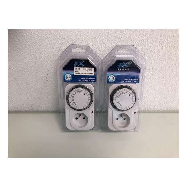 FX Control - Tijdschakelaar - 2pcs FX Control - Tijdschakelaar - 2pcs