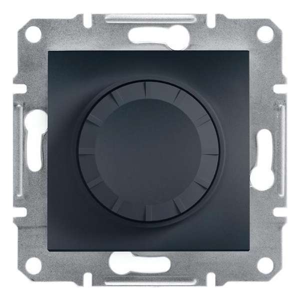 Schneider Electric - Schakelmateriaal - 40-600W 600VA Dimmer- Gloei/Halogeen lamp -Inbouw - ANTRACIET - Schneider Electric - Schakelmateriaal - 40-600W 600VA Dimmer- Gloei/Halogeen lamp -Inbouw - ANTRACIET -