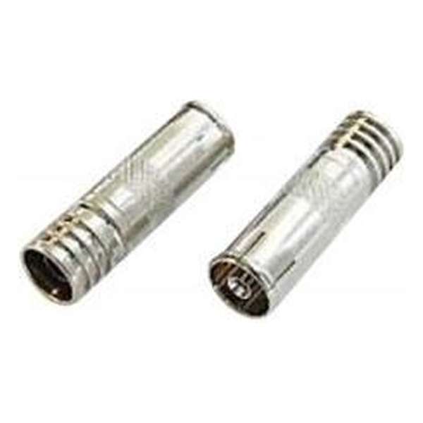 Crimp-on type IEC connector 6 mm, COAX, female Crimp-on type IEC connector 6 mm, COAX, female