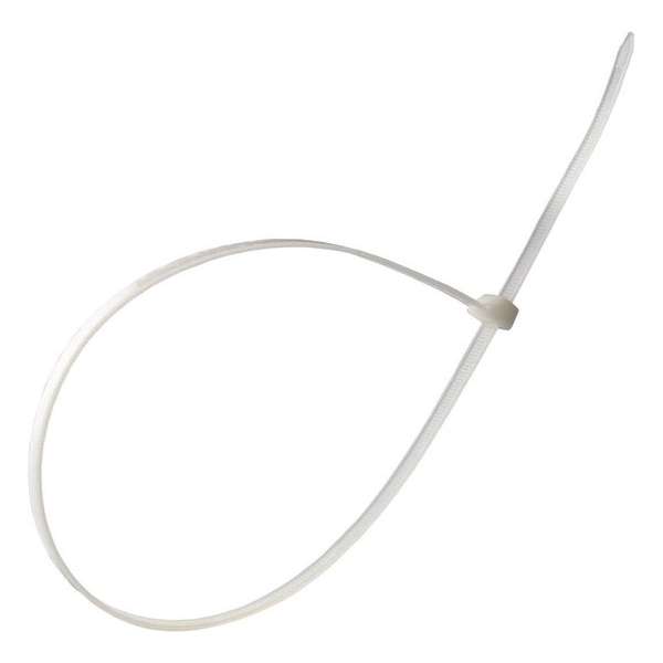 Profile Kabelbandjes - Niet Elastisch - 7,6 mm Breed - 370 mm Lang - Vorst & UV Bestendig - Wit Profile Kabelbandjes - Niet Elastisch - 7,6 mm Breed - 370 mm Lang - Vorst & UV Bestendig - Wit