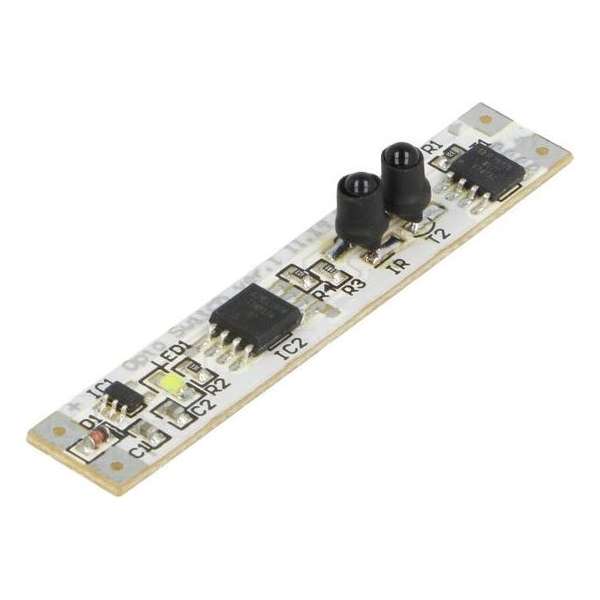 Contactloze mini led controller - 12V / 24V - infrarood Contactloze mini led controller - 12V / 24V - infrarood