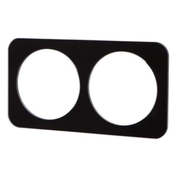 Afdekraam - Aigi Jura - 2-voudig - Rond - Glas - Zwart - BSE Afdekraam - Aigi Jura - 2-voudig - Rond - Glas - Zwart - BSE