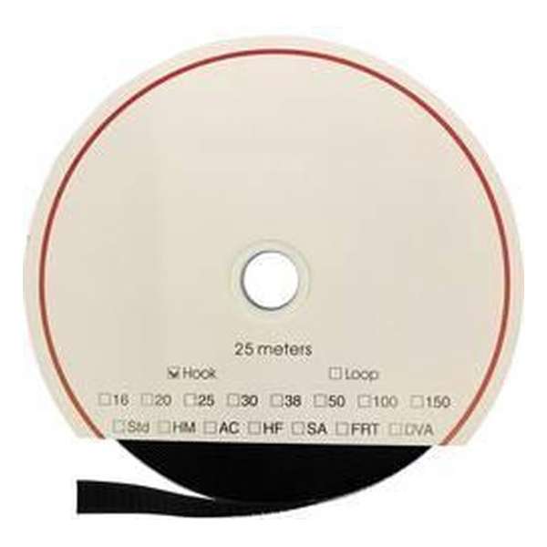 FASTECH® T0102099990325 Klittenband Om vast te plakken Hotmelt Haakdeel (l x b) 25000 mm x 20 mm Zwart 25 m FASTECH® T0102099990325 Klittenband Om vast te plakken Hotmelt Haakdeel (l x b) 25000 mm x 20 mm Zwart 25 m