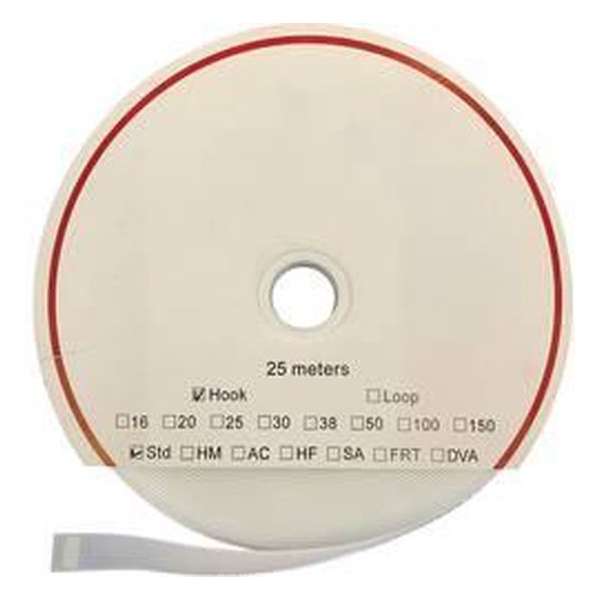 FASTECH® T0102000000325 Klittenband Om vast te plakken Hotmelt Haakdeel (l x b) 25000 mm x 20 mm Wit 25 m FASTECH® T0102000000325 Klittenband Om vast te plakken Hotmelt Haakdeel (l x b) 25000 mm x 20 mm Wit 25 m
