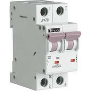 Teco automaat 2P 16A 4,5kA