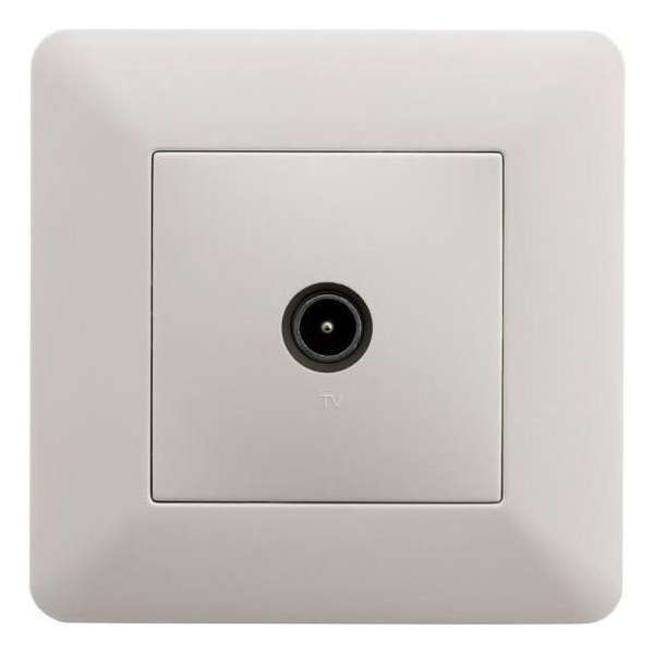 ARTEZO tv-aansluiting �9,52 mm wit ARTEZO tv-aansluiting �9,52 mm wit