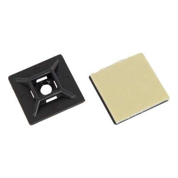 TD47 Plakzadel 40 x 40 mm Zwart TD47 Plakzadel 40 x 40 mm Zwart