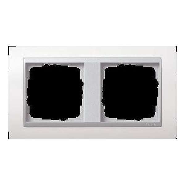 GIRA AFDEKR 2-V ALUM/ZWM EV GIRA AFDEKR 2-V ALUM/ZWM EV