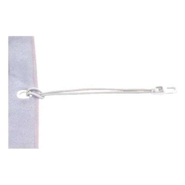 Shockcord Elastiek 22cm Wit