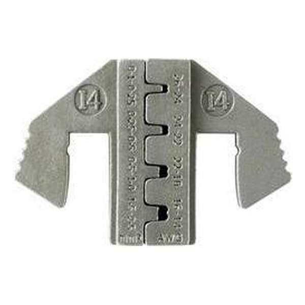 TOOLCRAFT PLE-0I4 Krimp-onderdelen Platte stekkers Krimpbereik: 0.1 tot 2.5 mm² Geschikt voor merk: TOOLCRAFT PZ-500 TOOLCRAFT PLE-0I4 Krimp-onderdelen Platte stekkers Krimpbereik: 0.1 tot 2.5 mm² Geschikt voor merk: TOOLCRAFT PZ-500