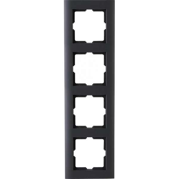 KOPP - Afdekraam - Athenis - 4-voudig - Mat Antraciet - BES LED KOPP - Afdekraam - Athenis - 4-voudig - Mat Antraciet - BES LED