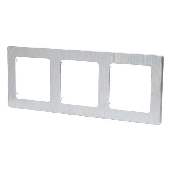 Afdekraam - Aigi Jura - 3-voudig - Vierkant - Aluminium - Zilver - BSE Afdekraam - Aigi Jura - 3-voudig - Vierkant - Aluminium - Zilver - BSE