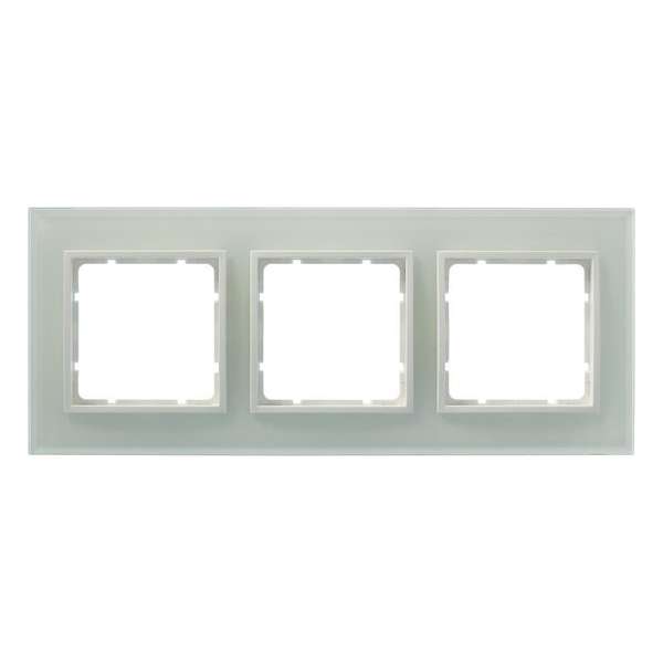 Berker Afdekraam 3-Voudig Glas Wit B.1-B.3-B.7 (Te combineren met Berker S1 serie) Berker Afdekraam 3-Voudig Glas Wit B.1-B.3-B.7 (Te combineren met Berker S1 serie)