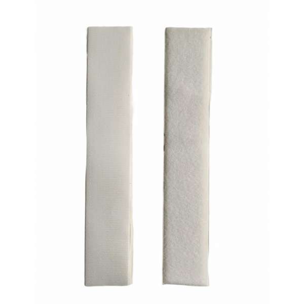 Klittenband Plakbaar Wit 100 mm x 300 mm Klittenband Plakbaar Wit 100 mm x 300 mm