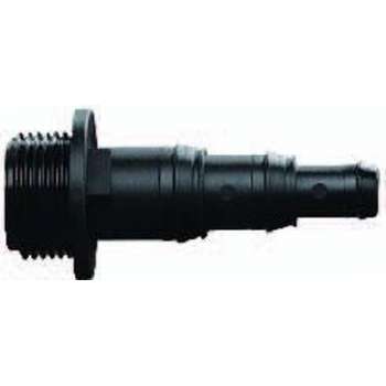 Slangpilaar 3-traps 1 1/2" x 40-32-25mm tule PP zwart