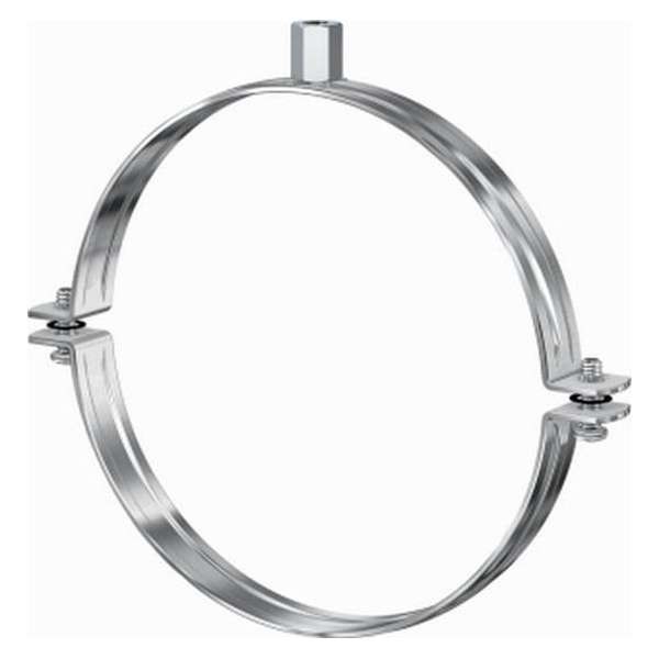 FLAM tweedelige beugel BSL, staal, blank, uitw buisdiam 315mm FLAM tweedelige beugel BSL, staal, blank, uitw buisdiam 315mm