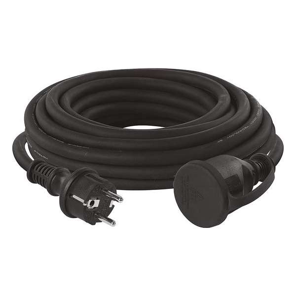 Verlengkabel met extra dikke aders - 20 meter - 3 x 2.5mm2 - Waterdicht - Geschikt voor binnen en buiten - NL Verlengkabel met extra dikke aders - 20 meter - 3 x 2.5mm2 - Waterdicht - Geschikt voor binnen en buiten - NL