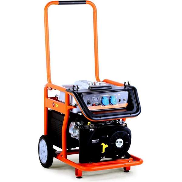 FUXTEC Stroomgenerator FX-SG7500 - 2x 230V - 6.500 W maximaal uitgangsvermogen FUXTEC Stroomgenerator FX-SG7500 - 2x 230V - 6.500 W maximaal uitgangsvermogen