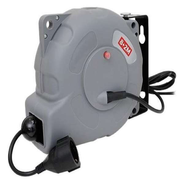 Haspel - Automatische kabelhaspel - Kabelhaspel - Elektrische haspel - 10meter - Professioneel gereedschap Haspel - Automatische kabelhaspel - Kabelhaspel - Elektrische haspel - 10meter - Professioneel gereedschap