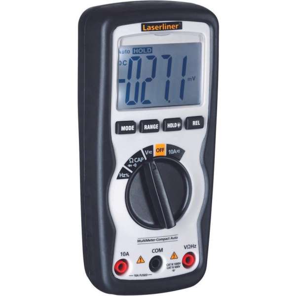 Laserliner MultiMeter-Compact Auto Multimeter Digitaal CAT IV 600 V Weergave (counts): 4000