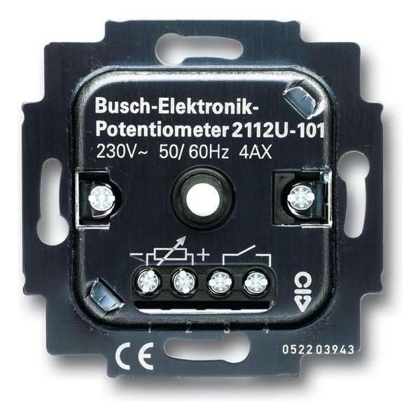 Inbouwdimmer + centraalplaat led trafo 0-10 Volt Inbouwdimmer + centraalplaat led trafo 0-10 Volt