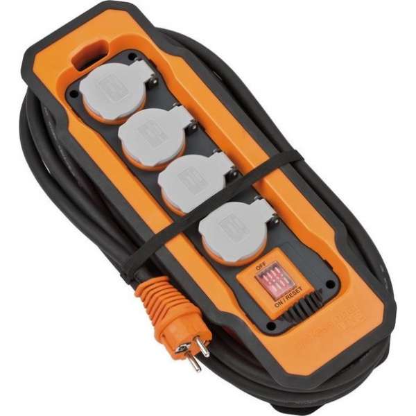 Brennenstuhl Profi stekkerblok mgm 5m H07RN-F 3G2,5 IP54 Brennenstuhl Profi stekkerblok mgm 5m H07RN-F 3G2,5 IP54