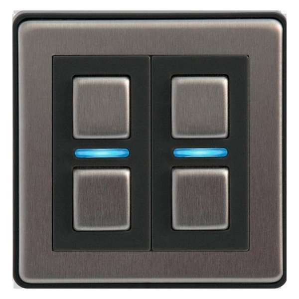 Lightwave L22EU dimmer Ingebouwd Roestvrijstaal Lightwave L22EU dimmer Ingebouwd Roestvrijstaal