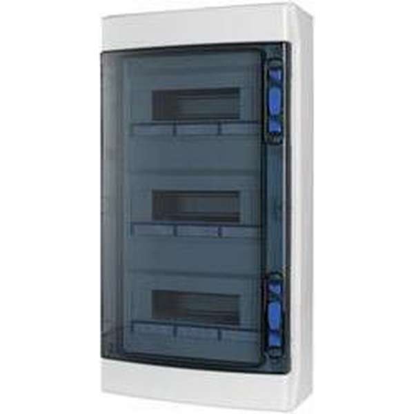 Eaton 174199 IKA-3/36-ST Kleine verdeelkast Opbouw (op muur) Aantal groepen: 12 Aantal rijen: 3 Eaton 174199 IKA-3/36-ST Kleine verdeelkast Opbouw (op muur) Aantal groepen: 12 Aantal rijen: 3