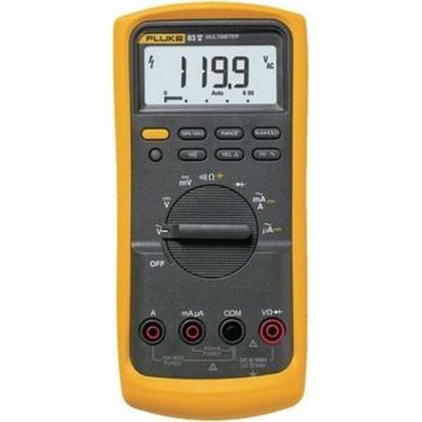 Fluke 83V/Eur Multimeter Digitaal Cat Iii 1000 V Cat Iv 600 V Weergave (Counts): 6000 Fluke 83V/Eur Multimeter Digitaal Cat Iii 1000 V Cat Iv 600 V Weergave (Counts): 6000