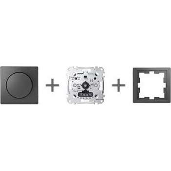 Universele LED Draaidimmer Compleet - Antraciet - Merten D-Life - Schneider Electric - MTN5134-6534_TO