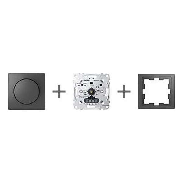 Universele LED Draaidimmer Compleet - Antraciet - Merten D-Life - Schneider Electric - MTN5134-6534_TO Universele LED Draaidimmer Compleet - Antraciet - Merten D-Life - Schneider Electric - MTN5134-6534_TO