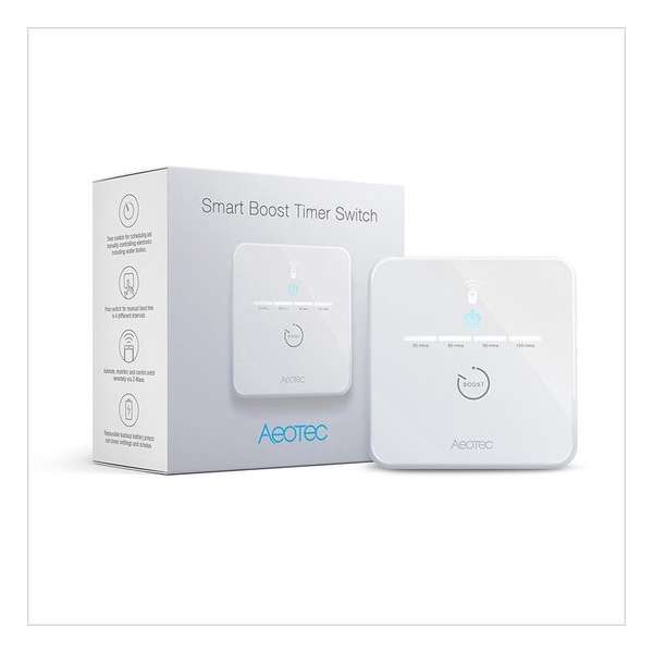 Aeotec Smart Boost Timer Schakelaar Aeotec Smart Boost Timer Schakelaar