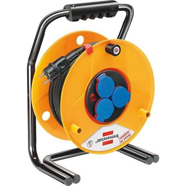 Brennenstuhl 1312500 Brobusta Bretec IP44 kabelhaspel - H07RN-F 3G1,5 - 40m Brennenstuhl 1312500 Brobusta Bretec IP44 kabelhaspel - H07RN-F 3G1,5 - 40m